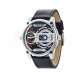 RELOJ POLICE AZUL PIEL